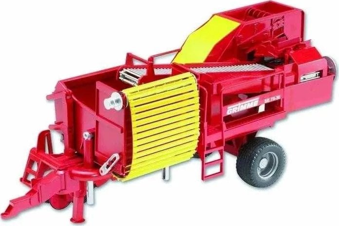 BRUDER Grimme SE75-30 Kartoffelvollernter Bruder Profi-Serie, ab 3 Jahren, höhenverstellbarer Kartoffelbunker (2130)