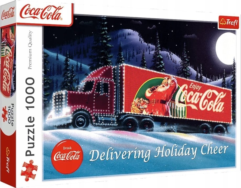 Trefl PUZZLE 1000 Coca-Cola Świąteczny truck 10941
