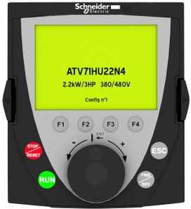 Schneider Electric Zewnętrzny panel sterowniczy 240x160 pikseli IP54 Altivar (VW3A1101)