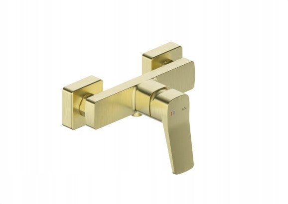 4526-010-31 / KFA / MALAGA / BATERIA NATRYSKOWA ŚCIENNA, PVD BRUSHED LIGHT GOLD /