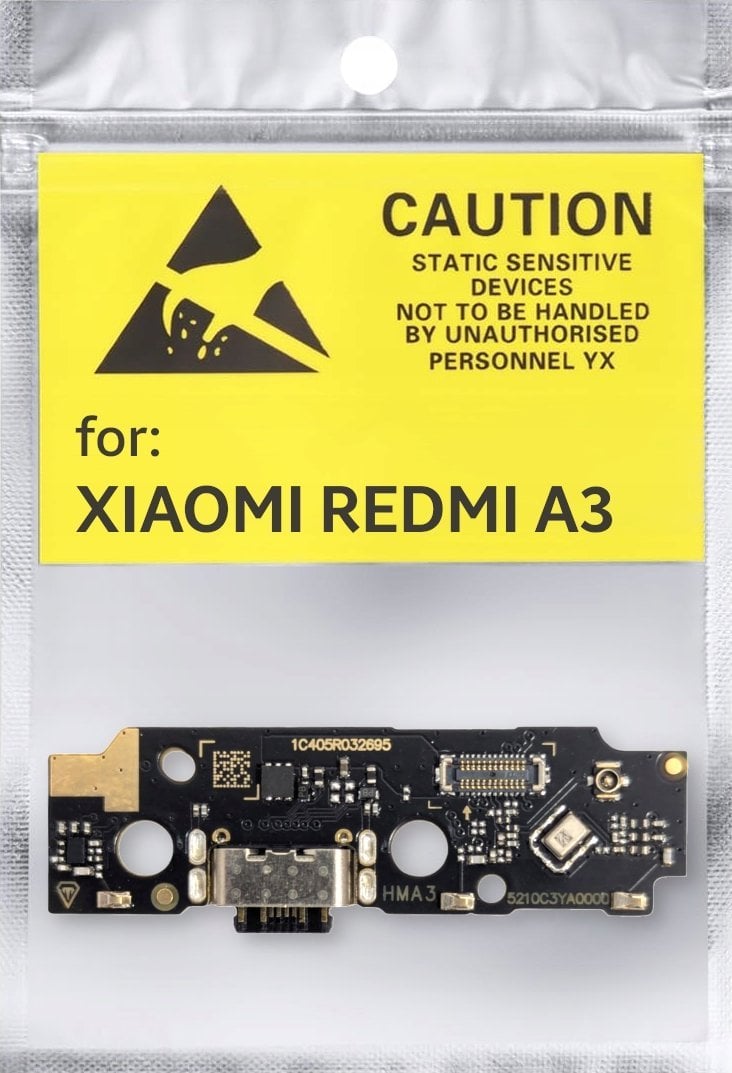 ORYGINAŁ OEM PŁYTKA GNIAZDO ŁADOWANIA USB ZŁĄCZE DO XIAOMI REDMI A3
