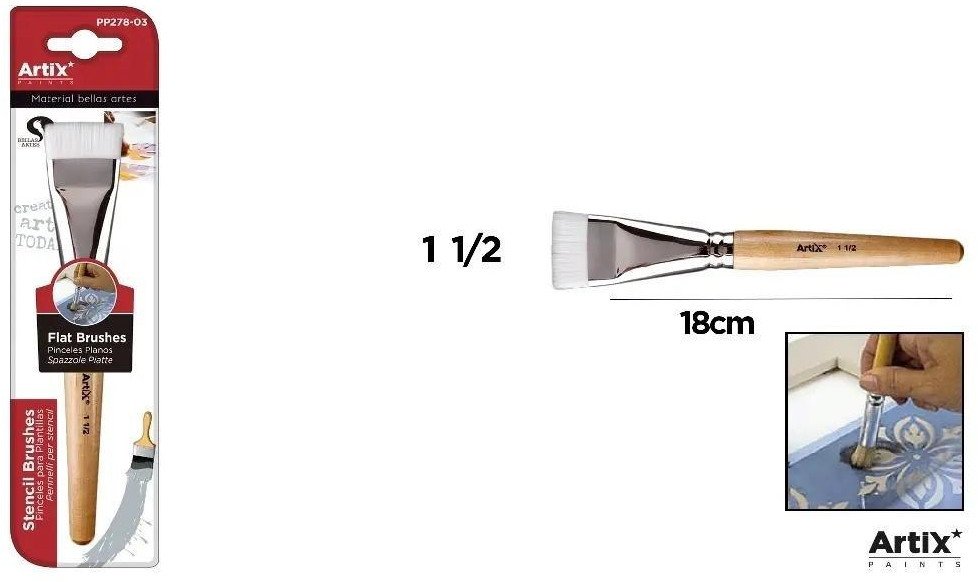 Pędzel do szablonów 1 1/2