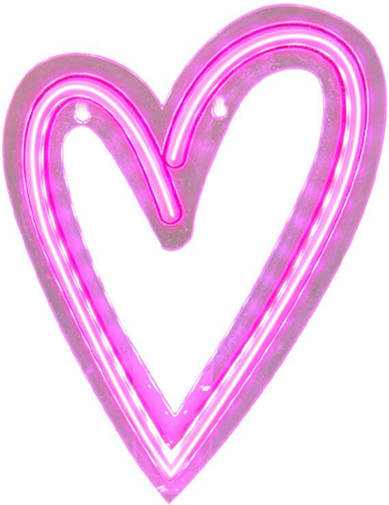 Led lampa SBS Love Mode On Neon effect 8018417516412 LUNEONHEART (8018417516412)