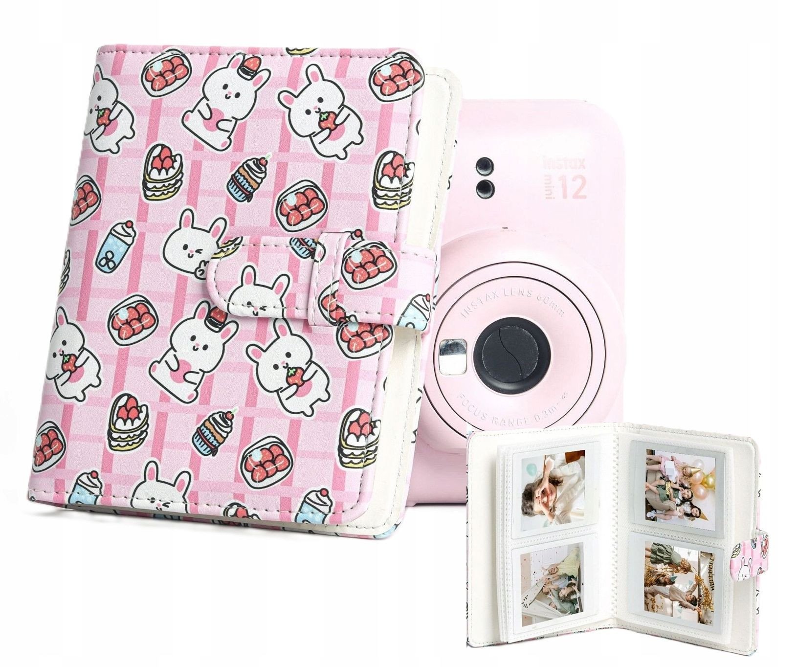 Album Na Zdjęcia 64x Do Fujifilm Instax Mini 99 41 12 40 11 Evo Liplay Link / Truskawkowe Króliki