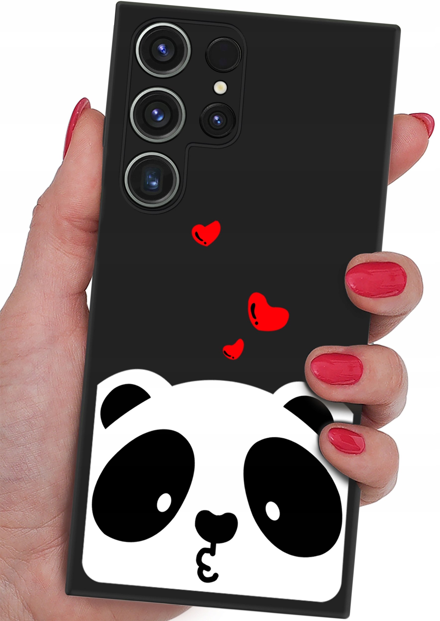 ETUI do Samsung Galaxy S24 Ultra CASE WZORY SOFT MATT PLECKI + SZKŁO 9H