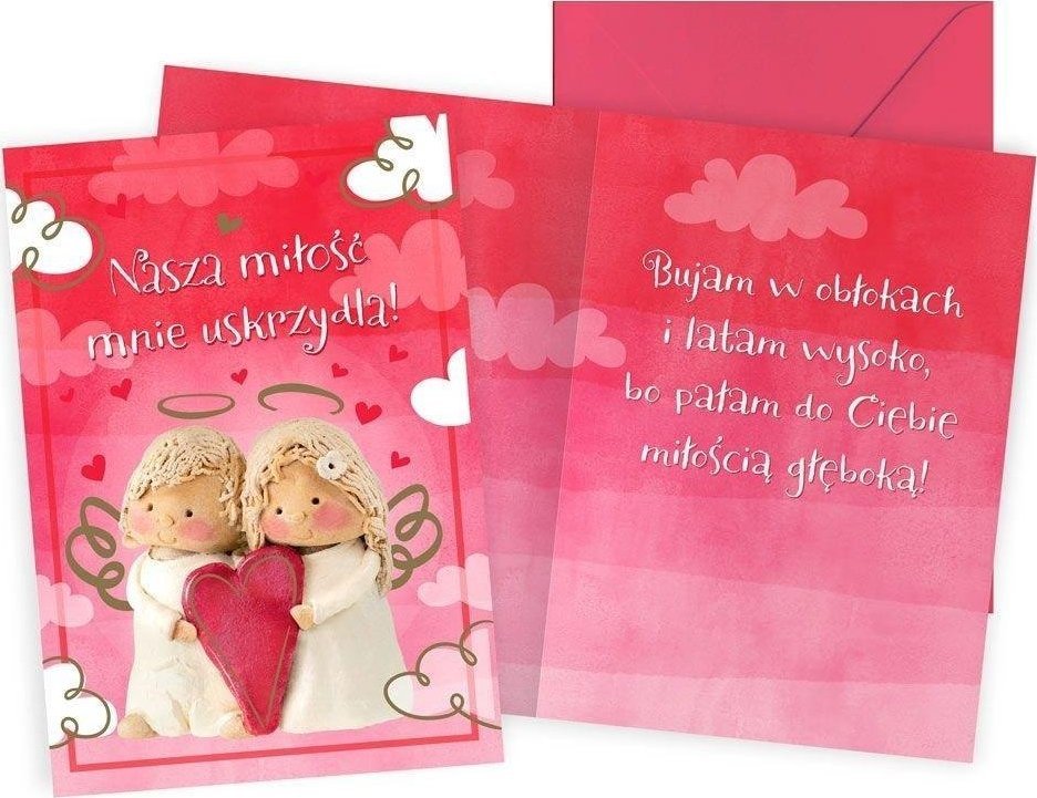 KUKARTKA Karnet B6 Walentynki