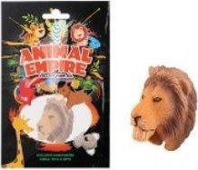 Figurka LeanToys Pierścień Edukacyjny na Rękę Zwierzęta Lew