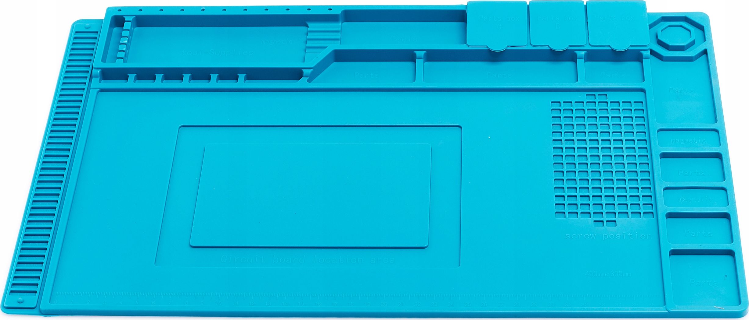 Techrebal Silikonowa mata antystatyczna 450x300mm TE-501