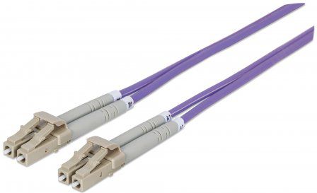 Intellinet Network Solutions Patchcord światłowodowy OM4 50/125 MM LC-LC Duplex 2m (750882)