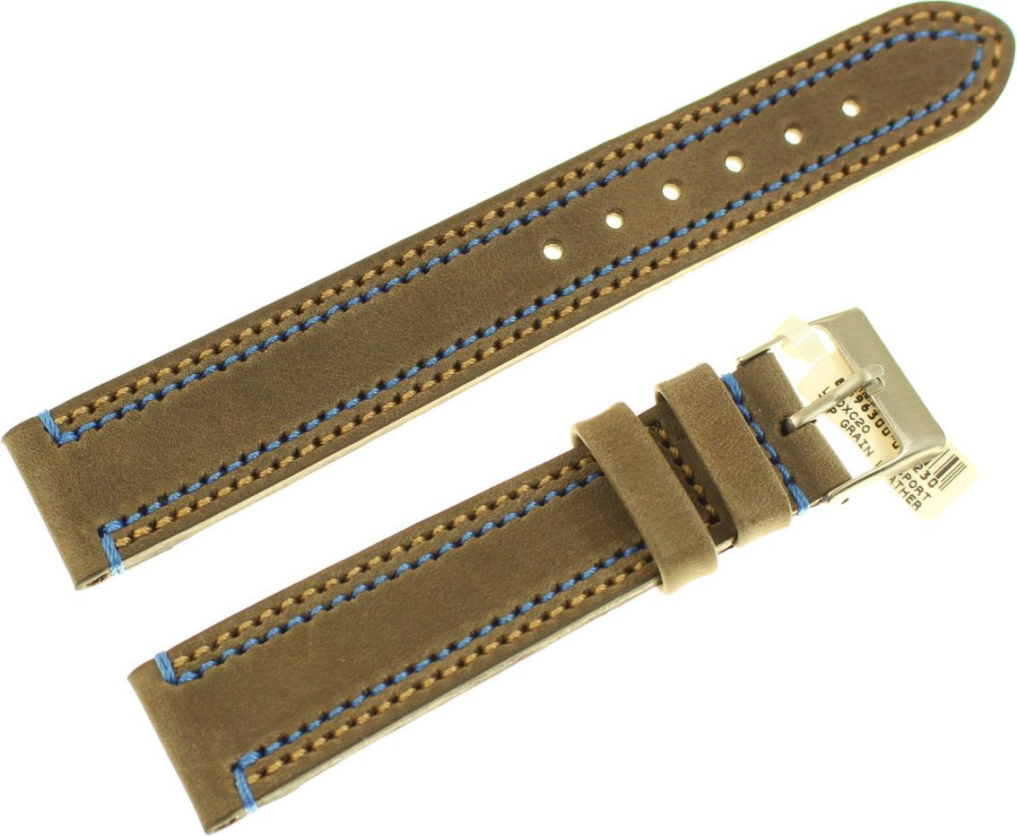 Lavvu Skórzany pasek do zegarka 20 mm XL Lavvu LSDXC20 Top Grain