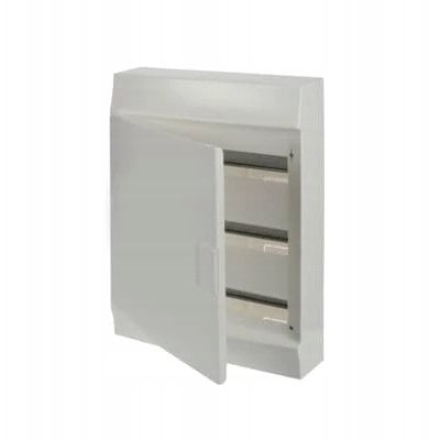 Rozdzielnica modułowa natynkowa Mistral41W 3x18 54M IP41 63A II klasa drzwi pełne N+PE śrubowe 41P18X31A 1SLM004102A3109