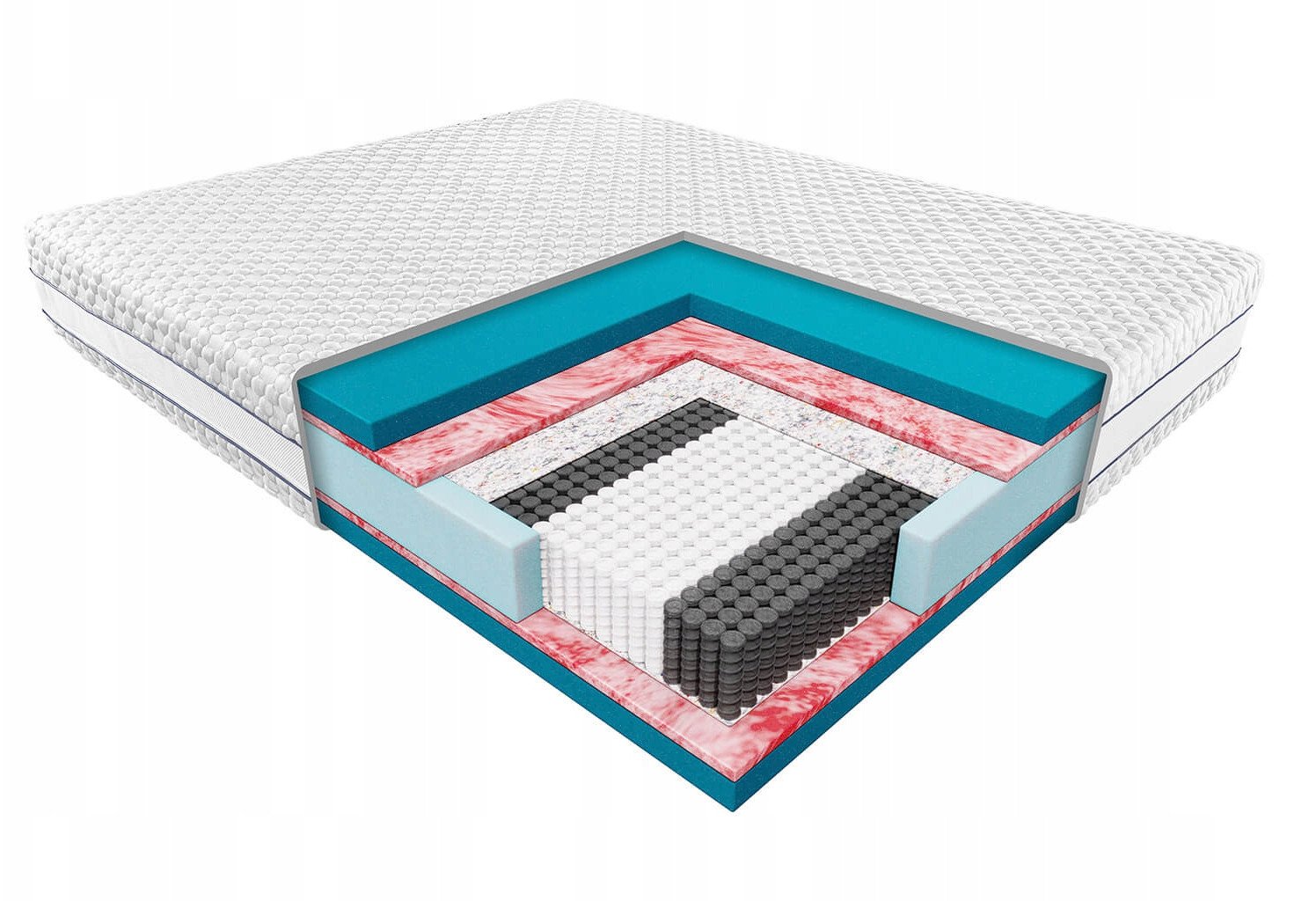 Materac Hybris Adaptive Grey 80x200