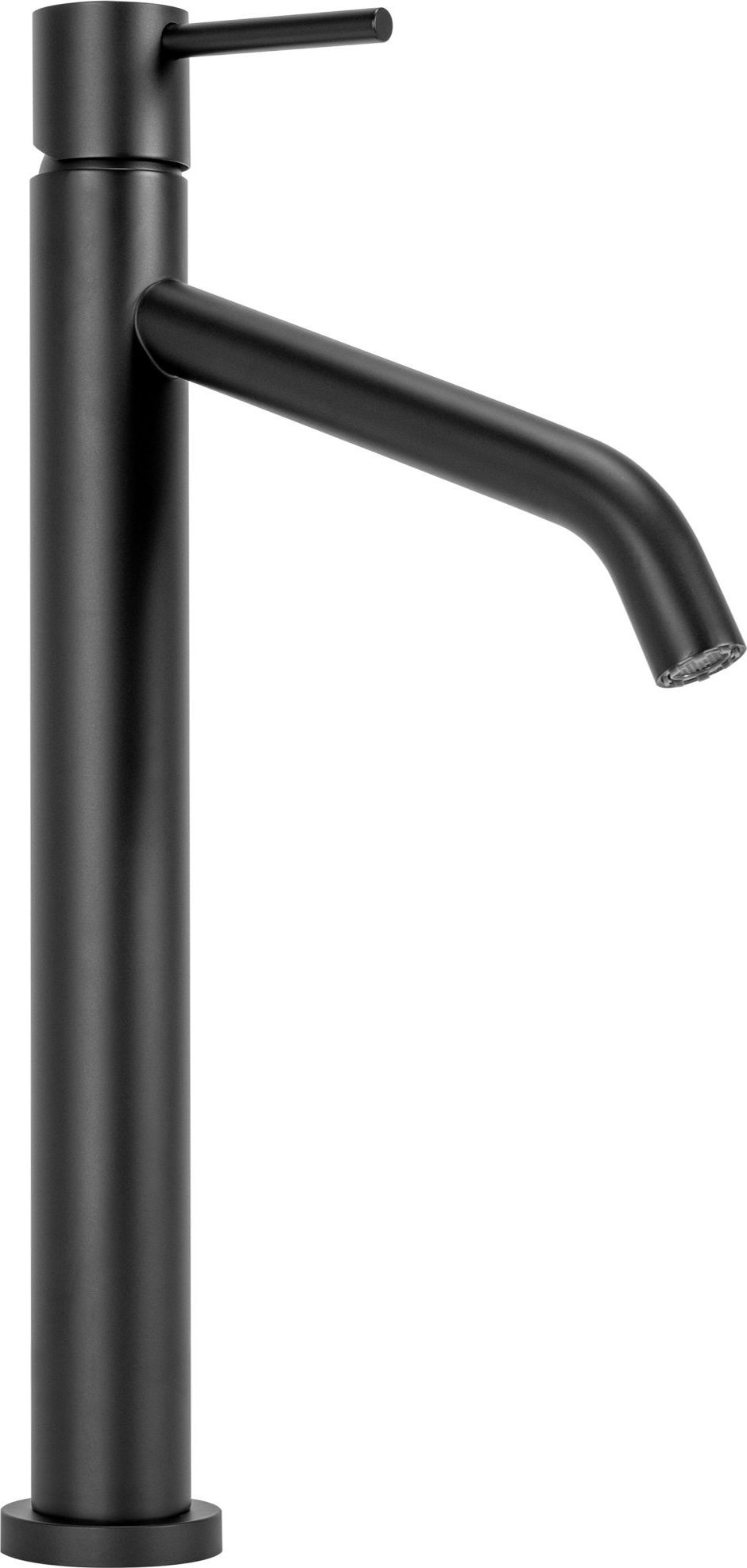 Bateria umywalkowa Rea Bateria Umywalkowa REA LEVEL Czarna Wysoka Black Mat