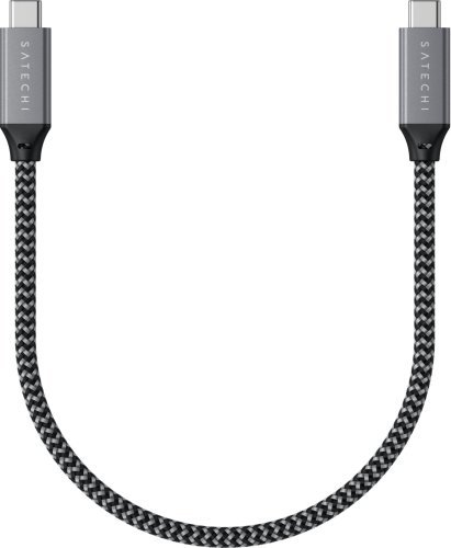 Kabel USB Satechi USB-C - USB-C 0.25 m Szary (ST-U4C25M)