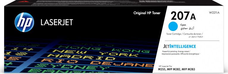 Toner HP 207A Cyan Oryginał (W2211A)