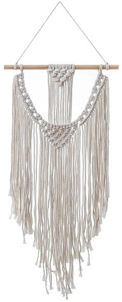 Słowne Bawełniana makrama w stylu boho ecru MM_3