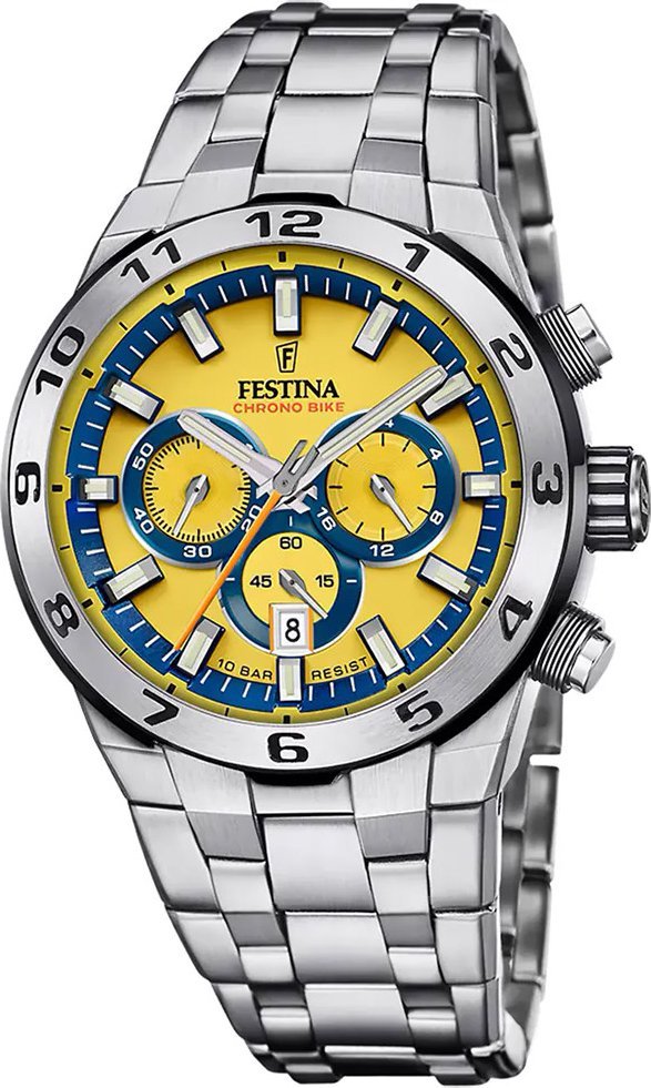 Zegarek Festina Zegarek męski Festina F20670-4 srebrny