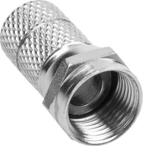 Cabletech Wtyk SAT miedziany F/6,8 mm Cabletech