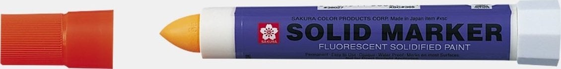 Sakura Marker Solid pomarańczowy FLUO do wysokoch temeperatur, Sakura