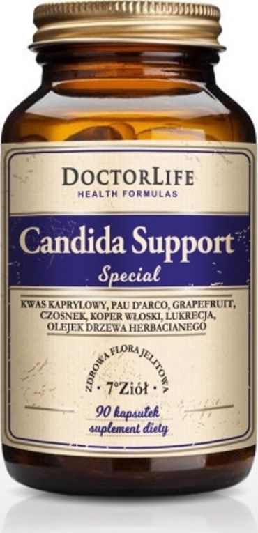 Doctor Life DOCTOR LIFE_Candida Support Special 7 ziół suplement diety 90 kapsułek