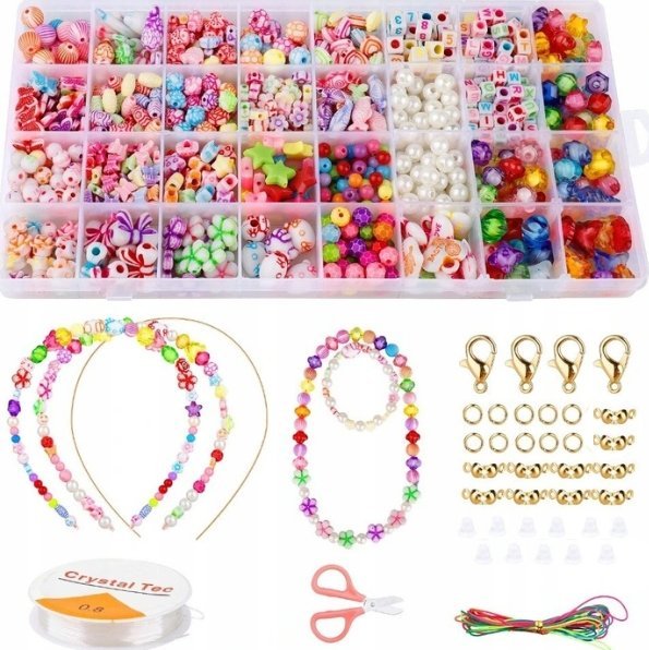 Triton ZESTAW KORALIKÓW PREZENT KORALIKI DO BRANSOLETEK