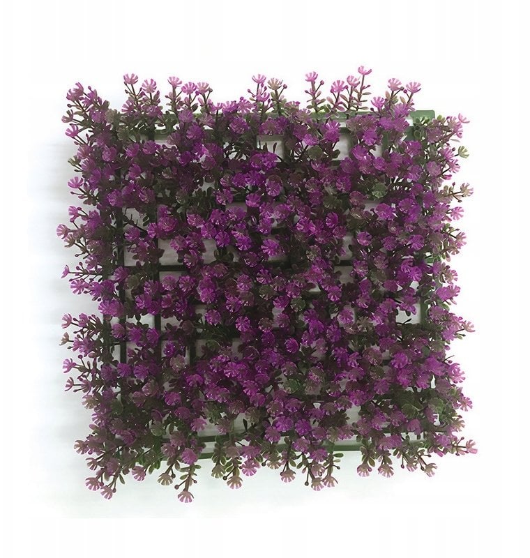 Terra Natura Aqua Natura, roślina, do dekoracji akwarium, fioletowa, plastikowa, 25 cm x 25 cm, morski dywan