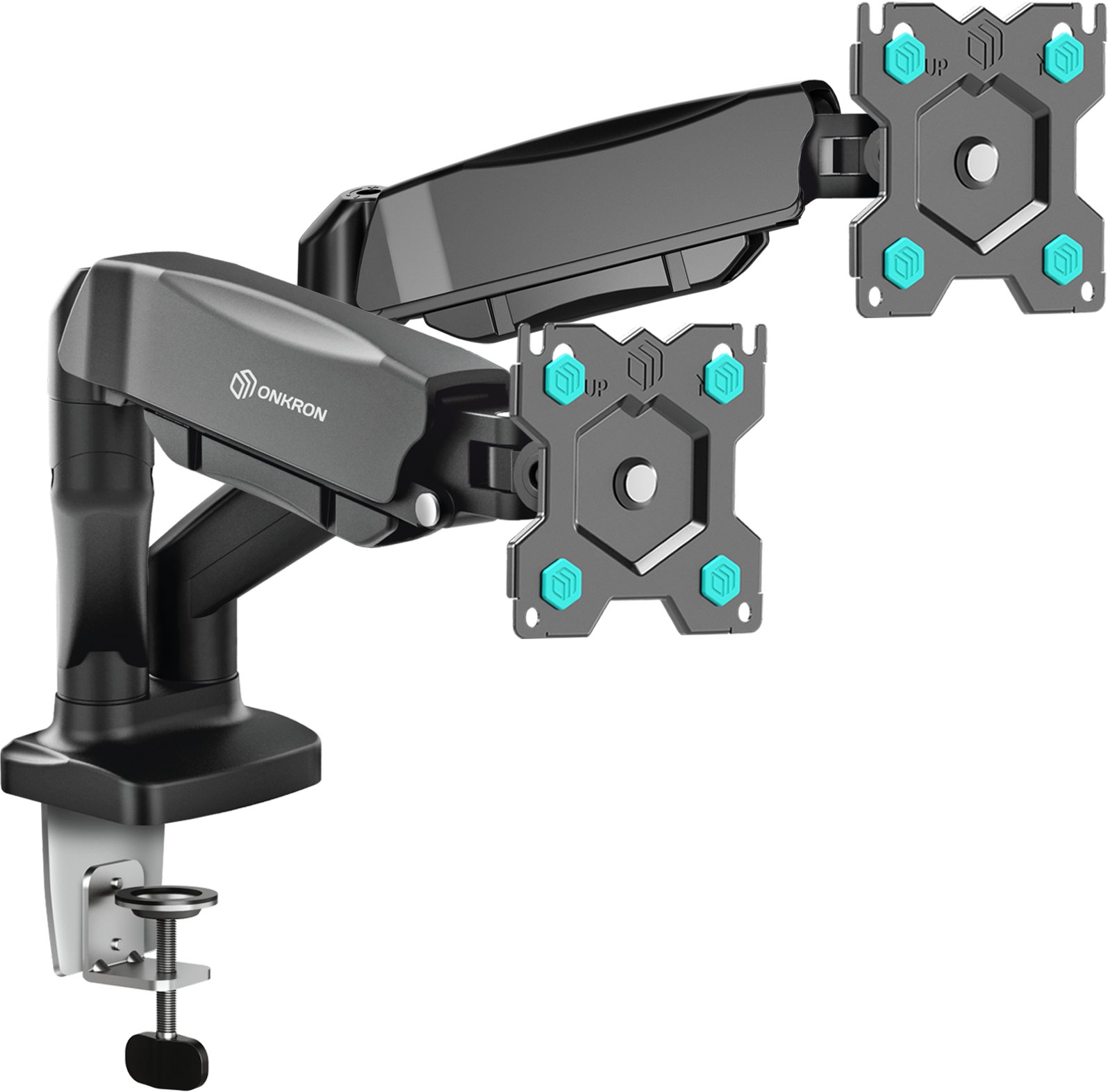 ONKRON G160-B uchwyt / stojak do monitorów 81,3 cm (32") Biurko Czarny