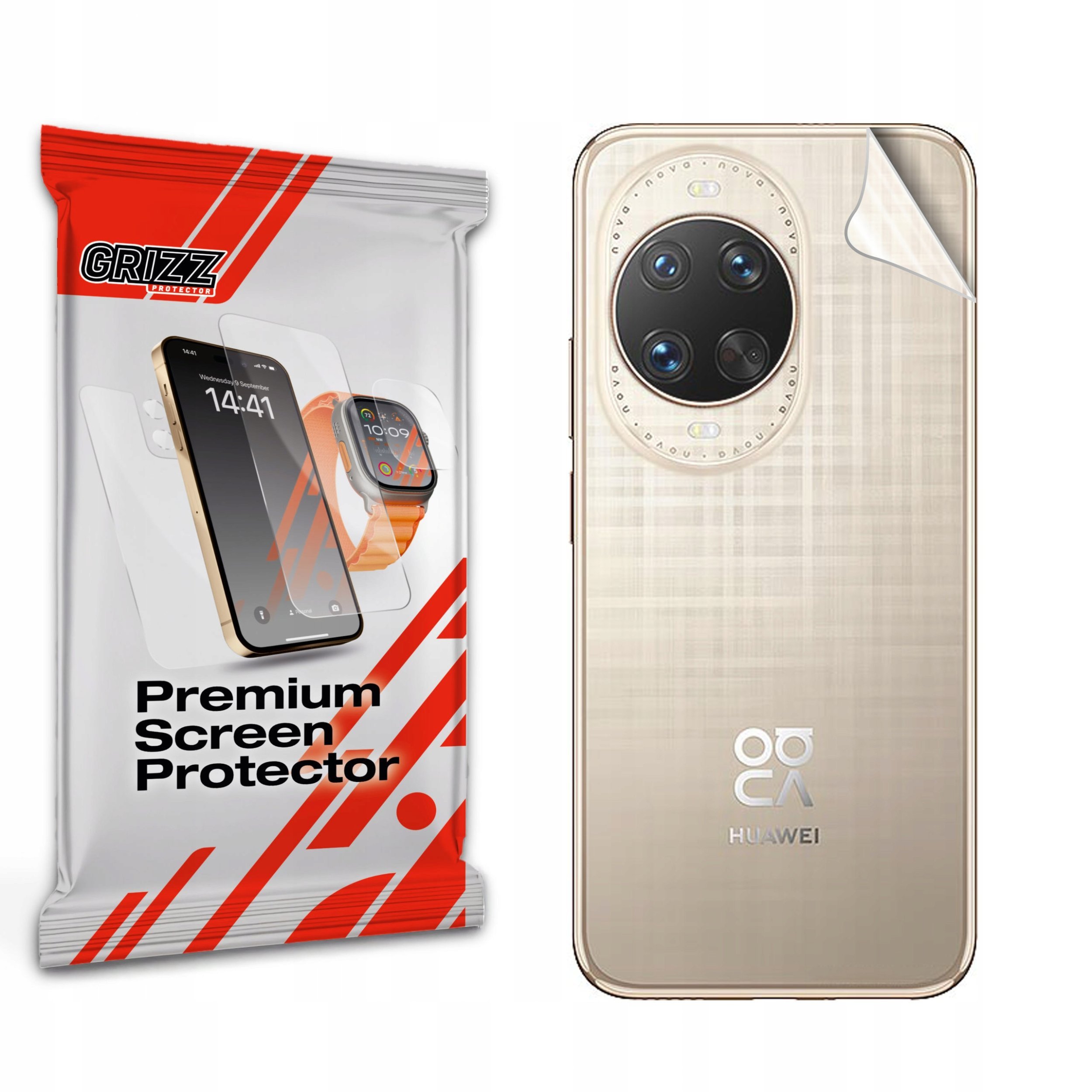 Folia na tył GrizzGlass SatinSkin do Huawei nova 14 Ultra