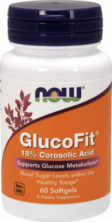 NOW Foods NOW Foods - GlucoFit, 60 kapsułek miękkich