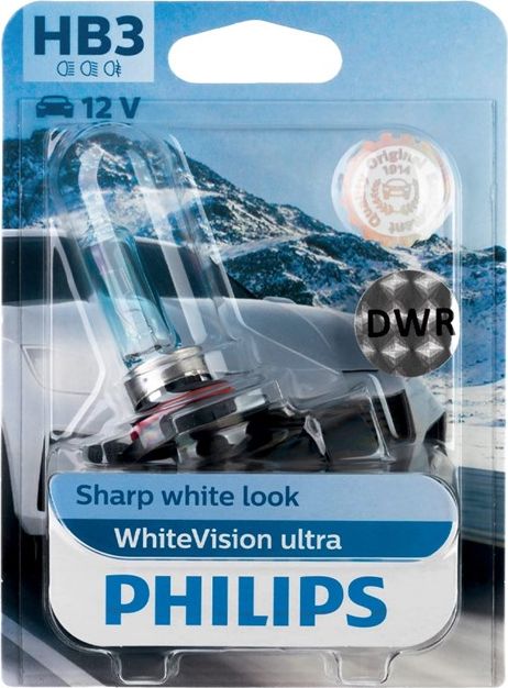 Philips Żarówka PHILIPS WhiteVision ultra HB3 12V 60W (3800K)