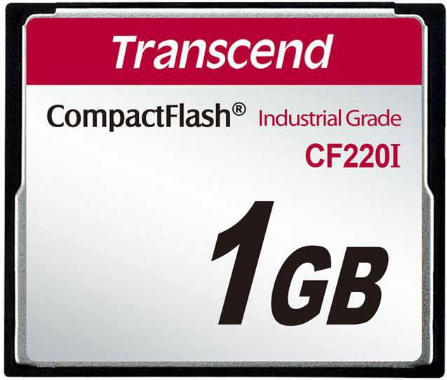 Karta Transcend CF220I Compact Flash 1 GB (TS1GCF220I)