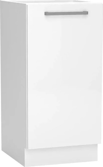 Elior Biała stojąca szafka kuchenna - Elora 4X 30 cm połysk