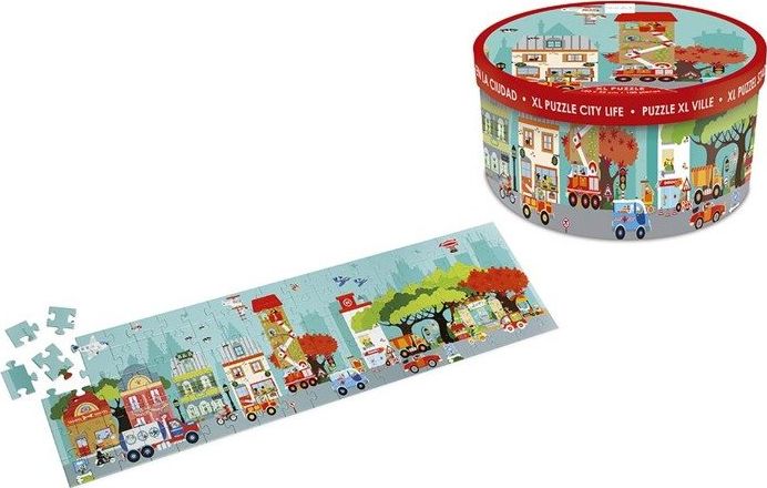 Scratch Scratch Puzzle podłogowe MIASTO 100 szt.