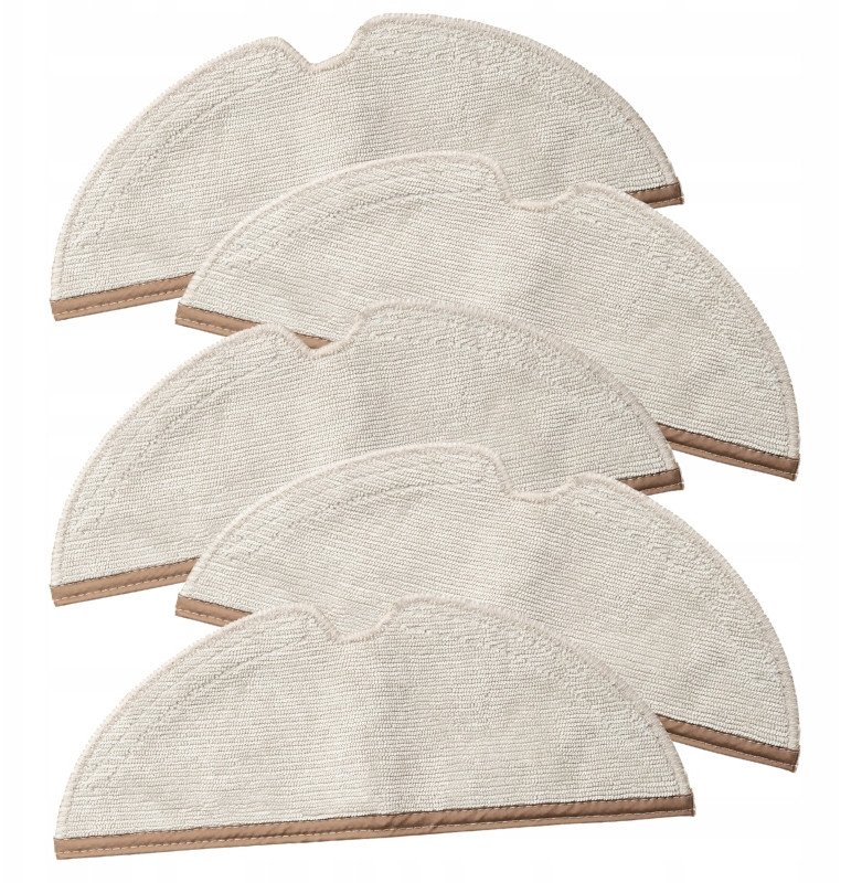 5x Mop Mikrofibra do Xiaomi Roborock S5 S6 Q7 Max