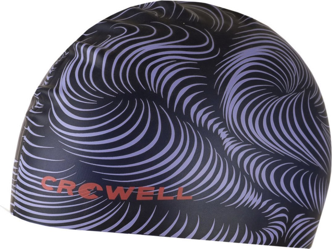 Crowell Czepek pływacki silikonowy Teide lawendowy kol.1