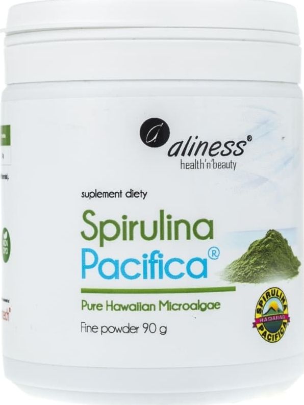 Aliness Aliness Spirulina Hawajska Pacyfica 500 mg - 90 g