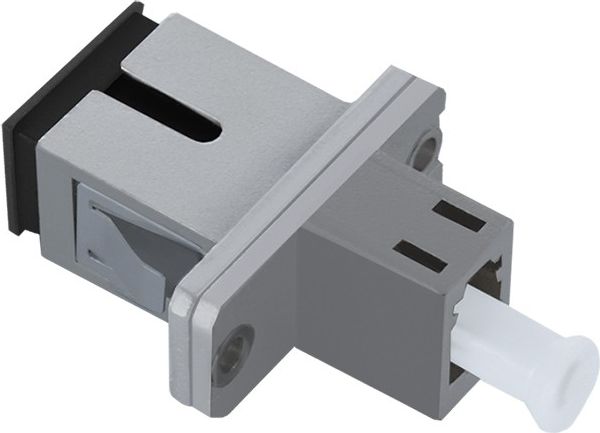 Qoltec Adapter światłowodowy hybrydowy Qoltec LC/UPC-SC/UPC simplex MultiMode (54146)