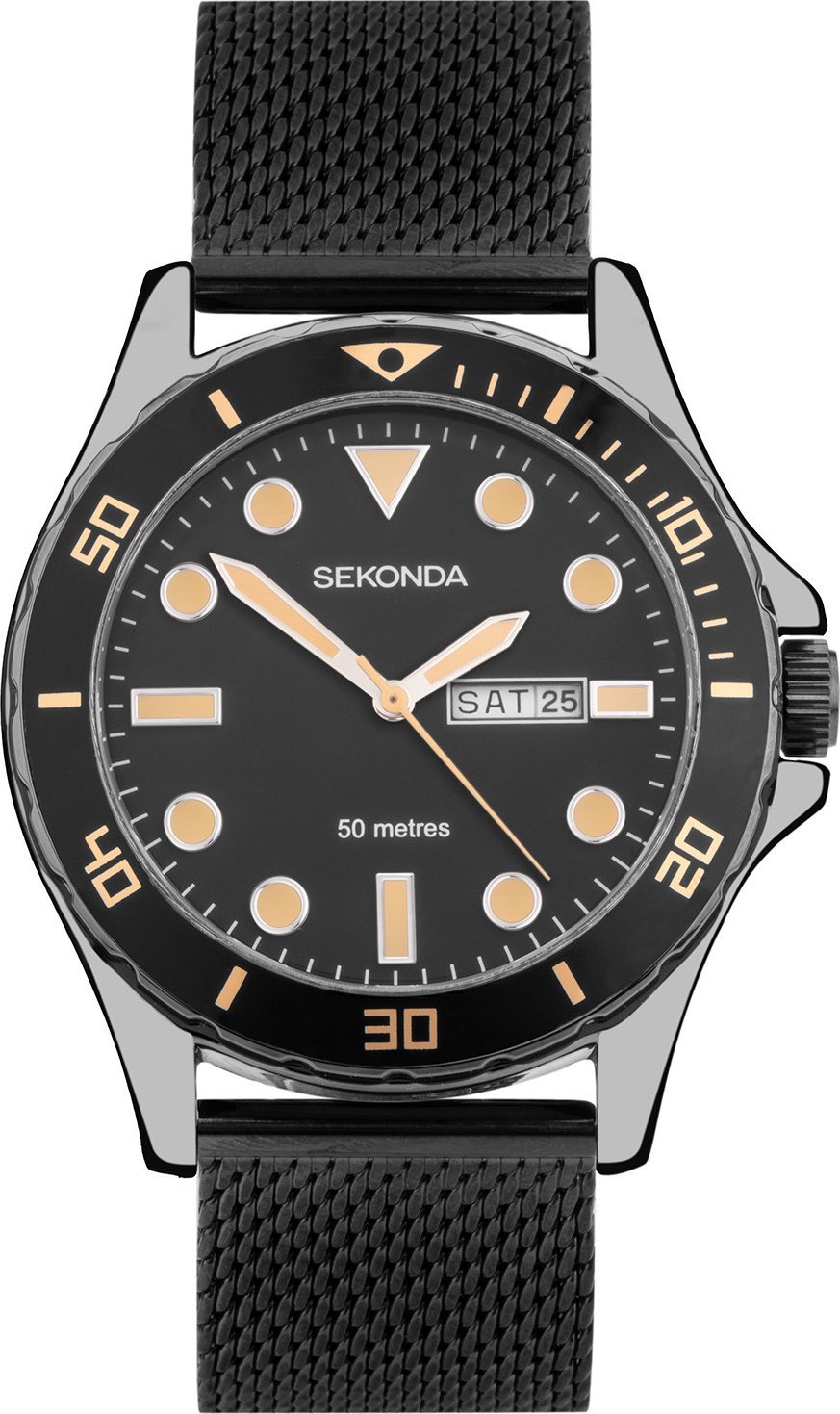 Zegarek Sekonda Zegarek męski Sekonda 1872 czarny