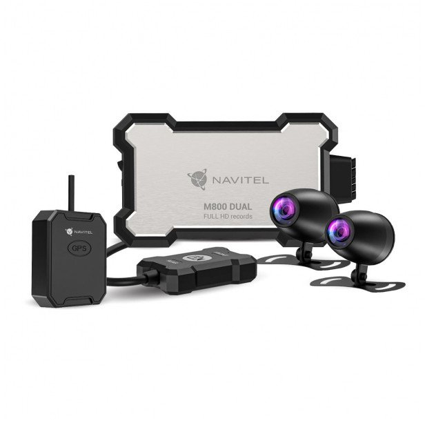 Wideorejestrator motocykowy NAVITEL M800 DUAL Full HD, Sony Starvis