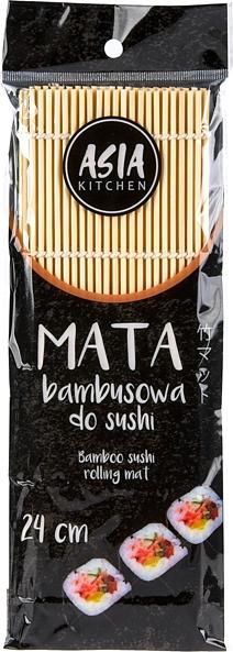Asia Kitchen Mata bambusowa do sushi 24 x 24cm - Asia Kitchen