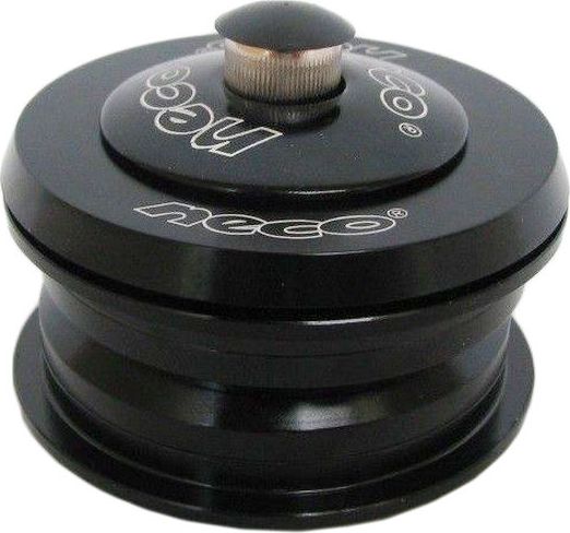 Neco Stery kierownicy Neco H-396 aluminium 1-1/8" półzintegrowane czarne uniwersalny