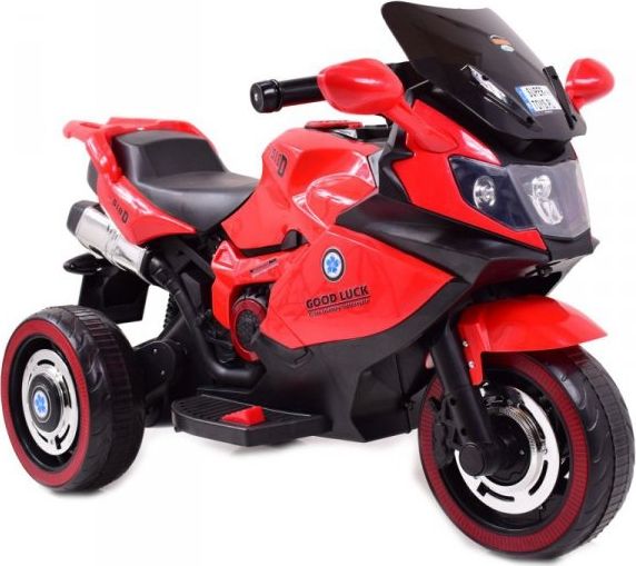 Super-Toys DUŻY MOTOR ŚCIGACZ STRONG 2 EXCLUSIVE, ŚWIECĄCE KOŁA/DLX518