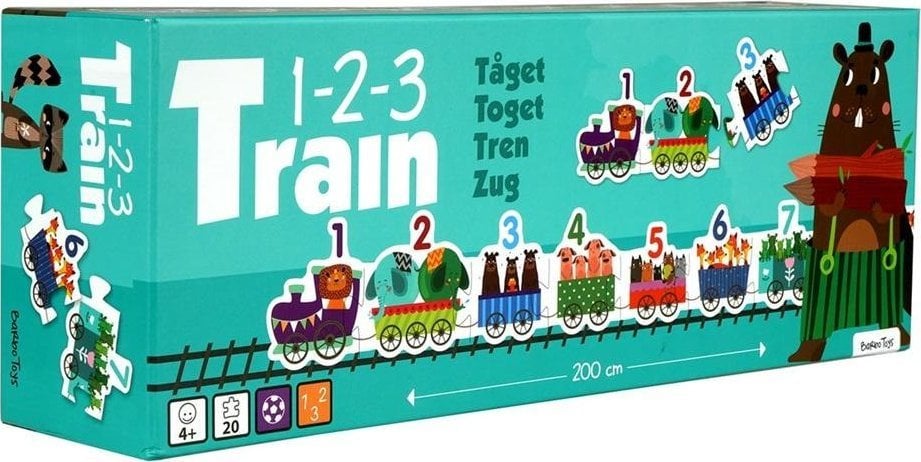 Puzzle nauka liczenia 20el