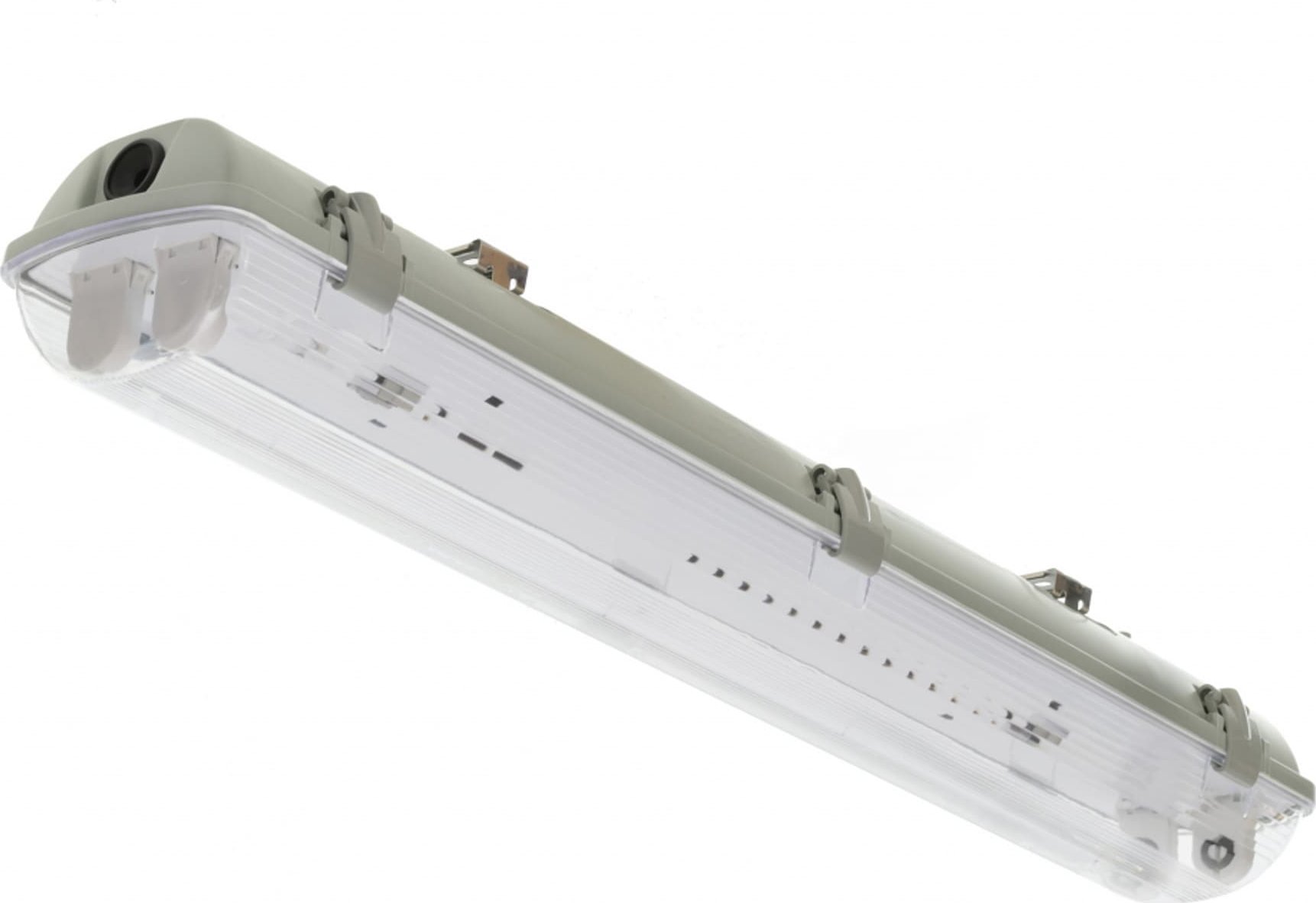 Loyal Lighting Oprawa IP65 Loyal Lighting dla 2xtuba LED 60cm, AC230V, zas.jednstr, transp.