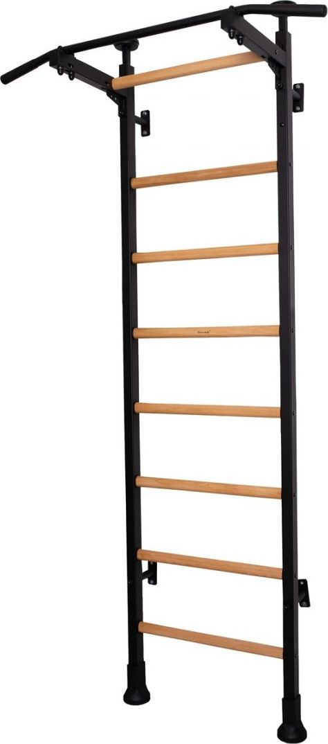 BenchK Drabinka gimnastyczna z metalowym drążkiem (830511)