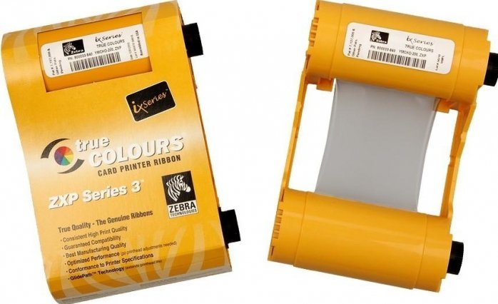Zebra Taśma Zxp3, Kolor 800033-348 Ymckok