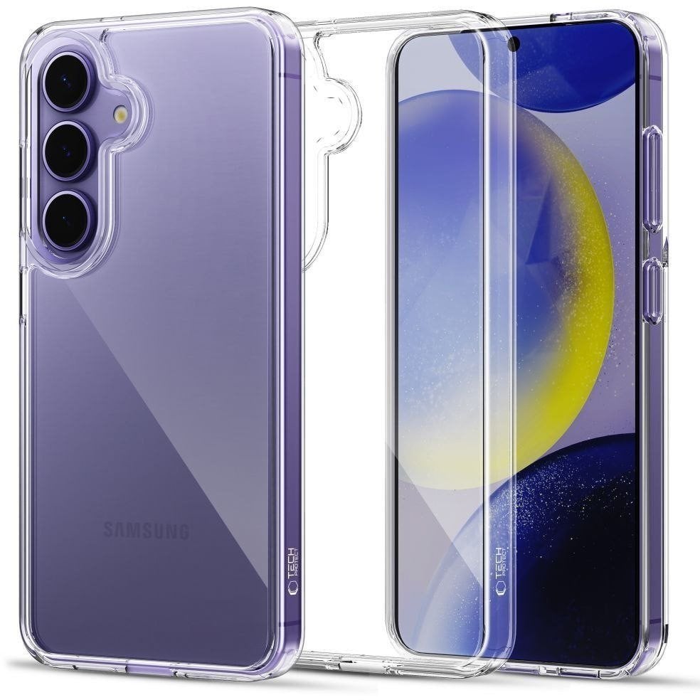 Etui Tech-Protect FlexAir Hybrid na Samsung Galaxy S25 FE - przezroczyste