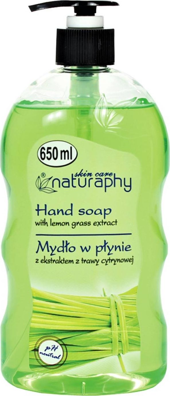 BluxCosmetics Mydło w płynie z ekstraktem z trawy cytrynowej 650 ml