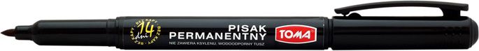 Toma Marker permanentny 324, czarny (TO-324 33)