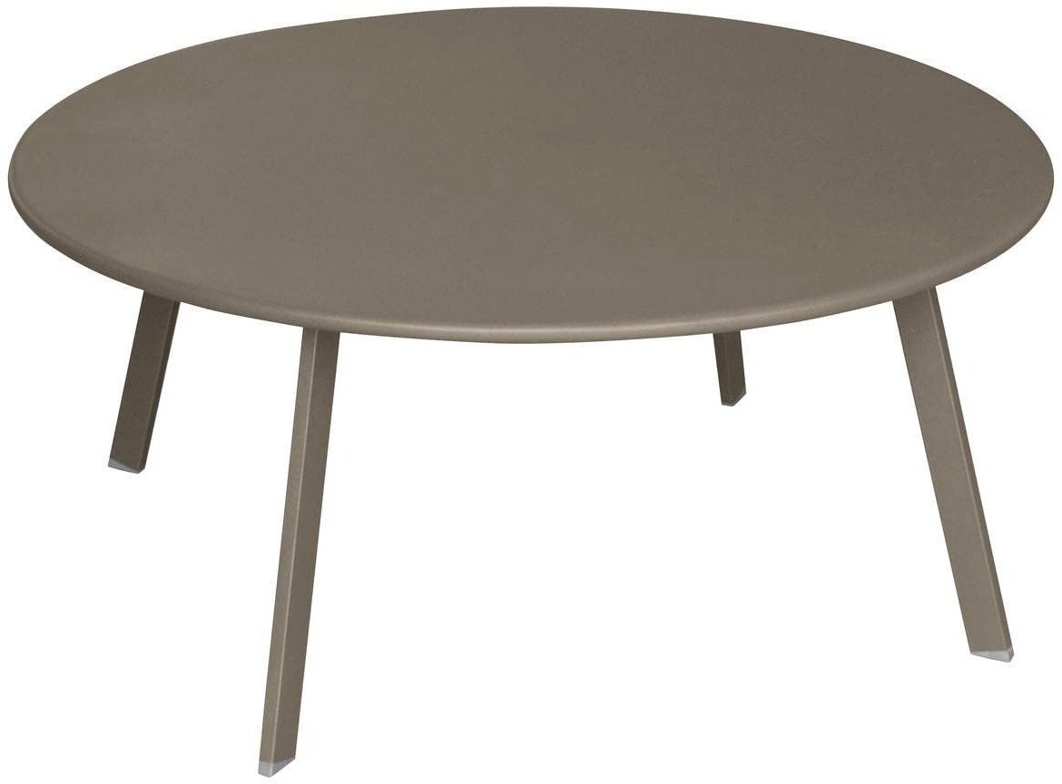 Okrągły stolik ogrodowy SAONA, metalowy, Ø 90 cm